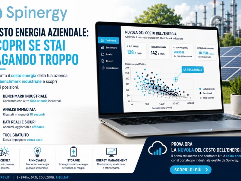 Costo energia: tutti ne parlano, ma la tua impresa quanto sta pagando davvero?